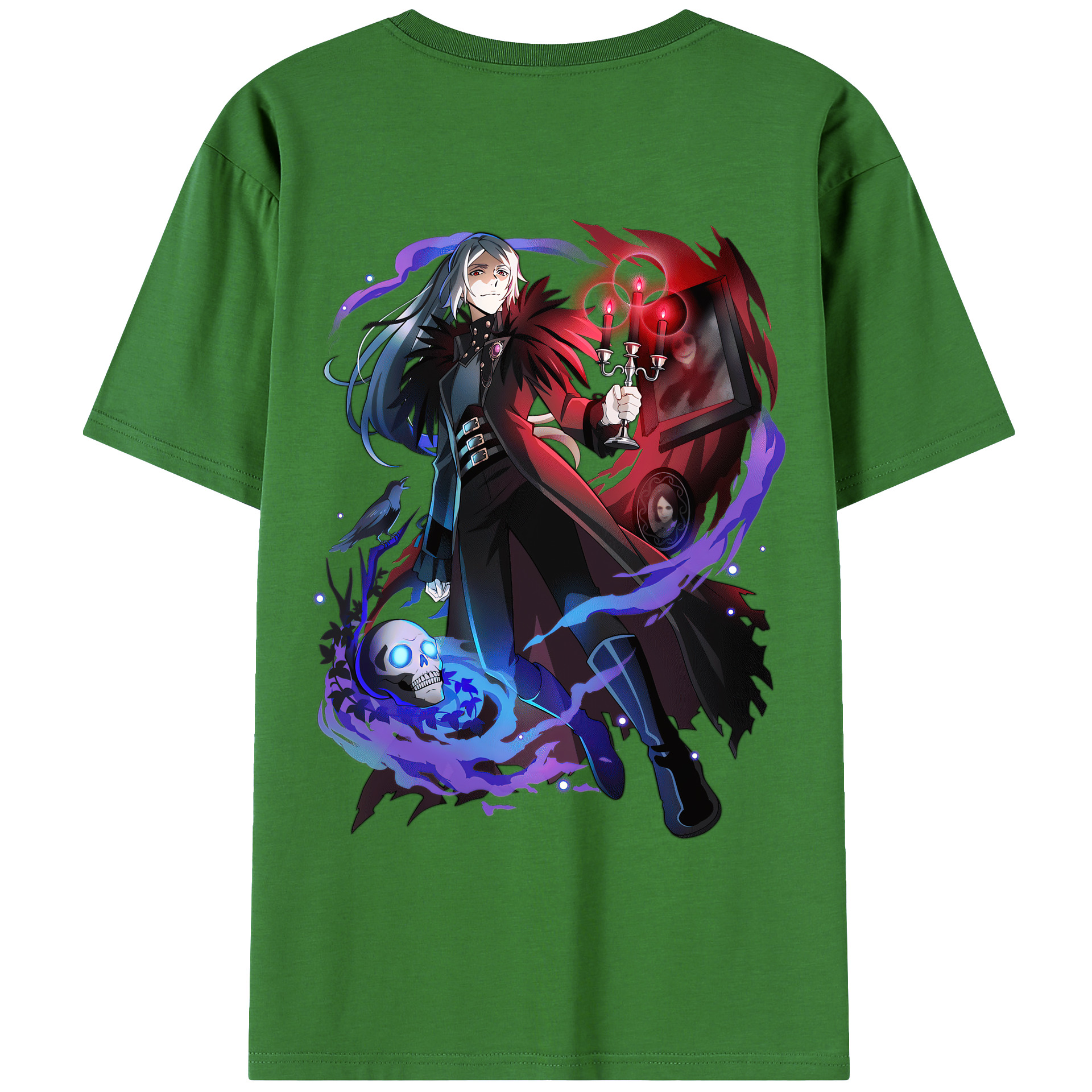 （画像用） 文豪ストレイドッグス Bungo Stray Dogs レディース半袖Tシャツ(バックプリント)